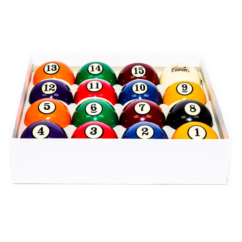 The Cuetec Deluxe Billiard Ball Set