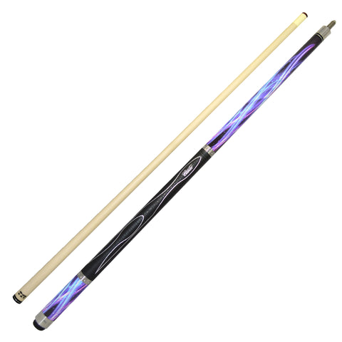 The Cuetec Gen-tek Series Cue Purple Flare