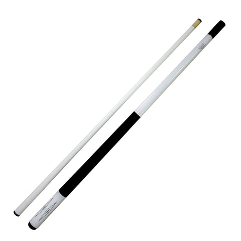 The Cuetec Platinum Diamond Laser Series Cue White