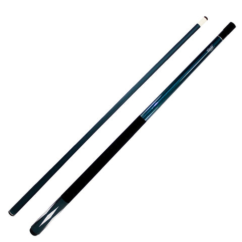 The Cuetec Platinum Diamond Laser Series Cue Blue