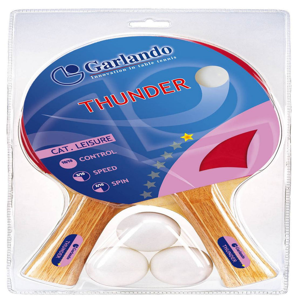 Garlando 2-player Table Tennis Racket Set