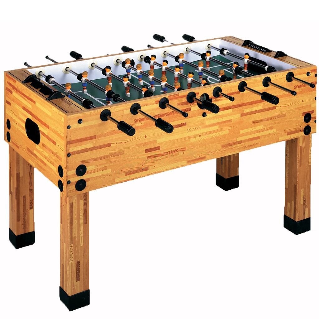 The Butcher Block Foosball Table