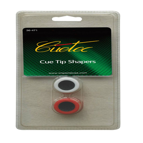 The Cuetec Cue Tip Shapers Pack Of 2